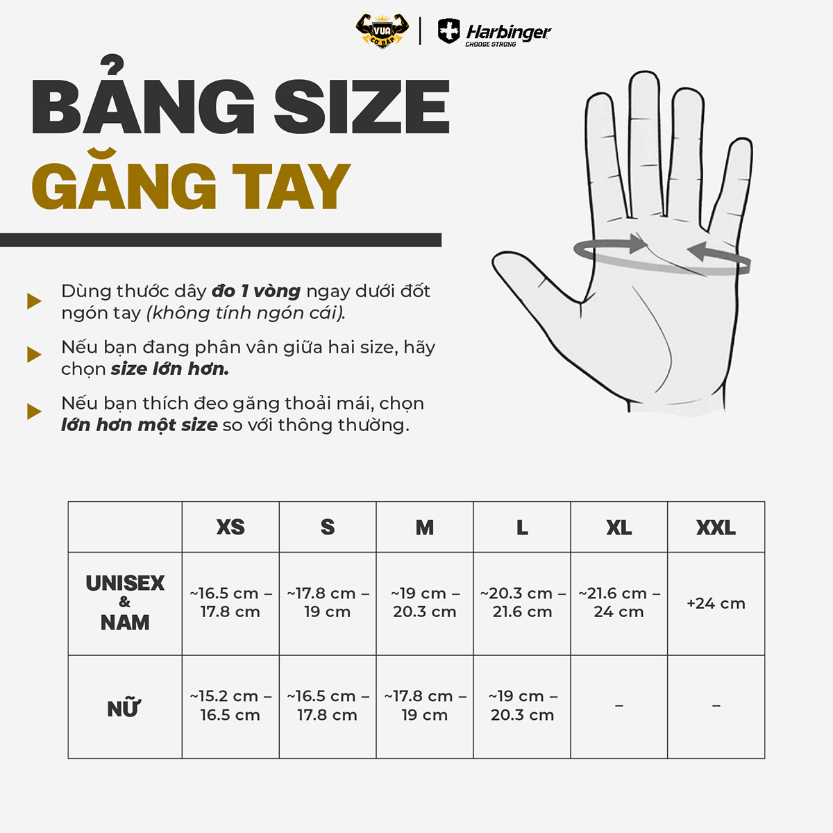 Găng Tay Tập Gym Harbinger Men's Pro Wristwrap Có Quấn Cổ Tay