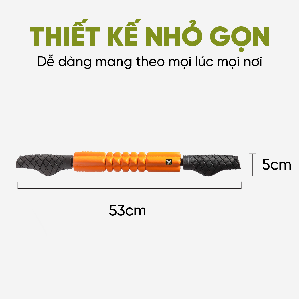Gậy Lăn Massage Cơ TriggerPoint Grid STK Foam Roller