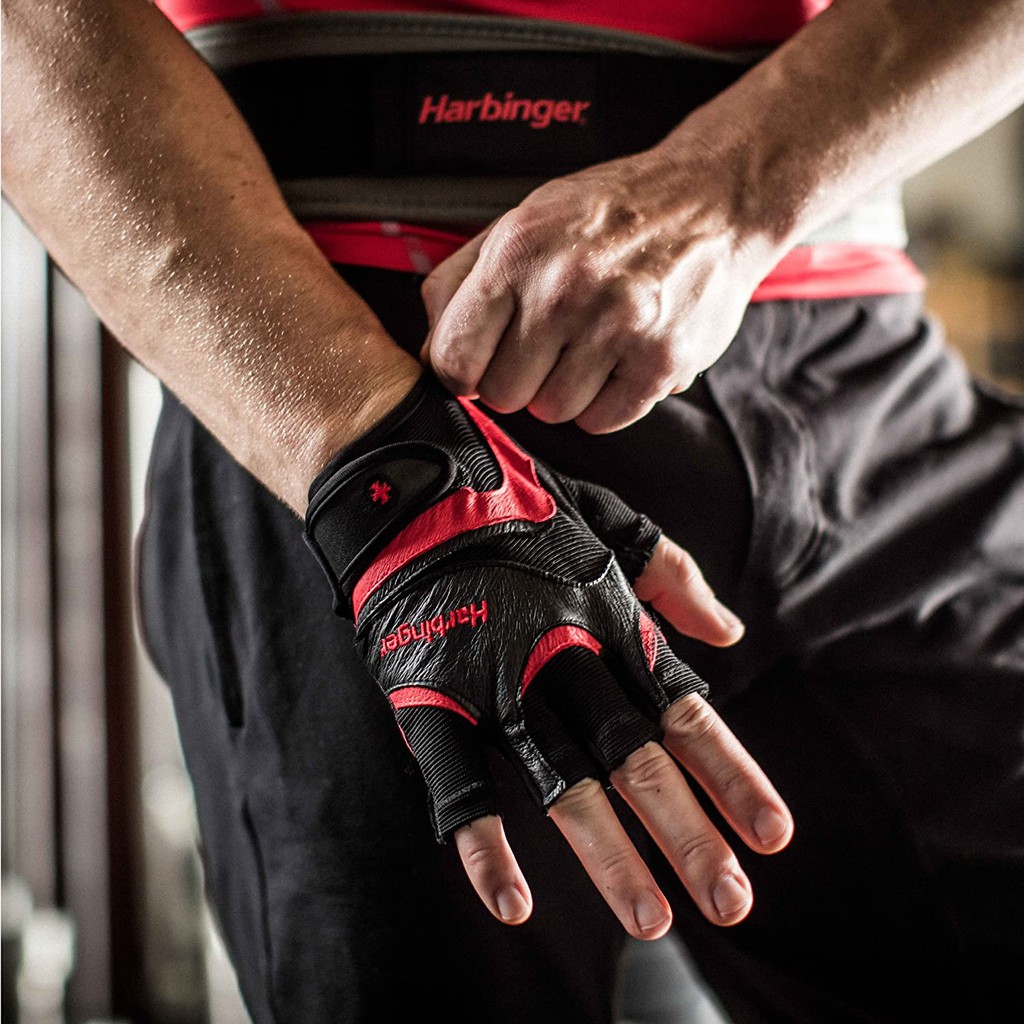 Găng Tay Tập Gym Harbinger Men's Flexfit