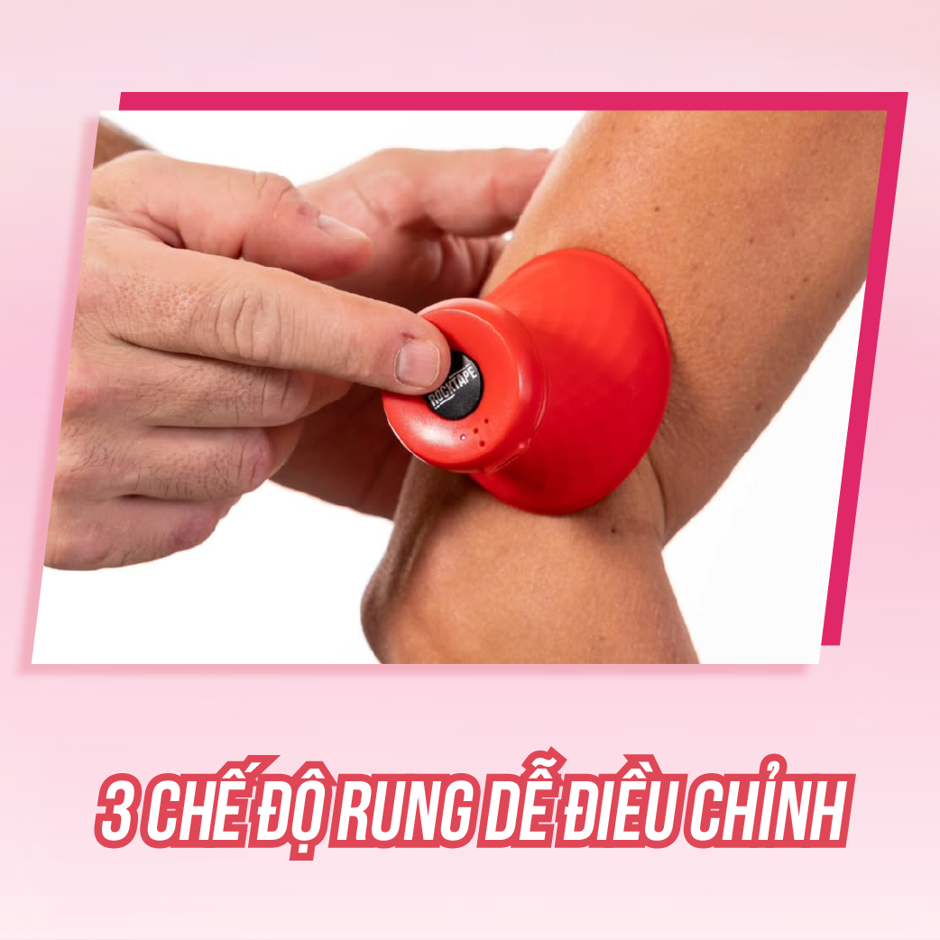 Bộ Dụng Cụ Giác Hơi ROCKPODS CUPPING VIBE - ROCKTAPE