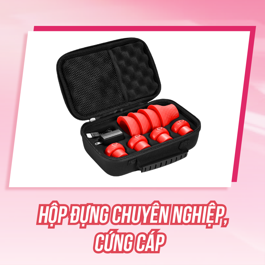 Bộ Dụng Cụ Giác Hơi ROCKPODS CUPPING VIBE - ROCKTAPE