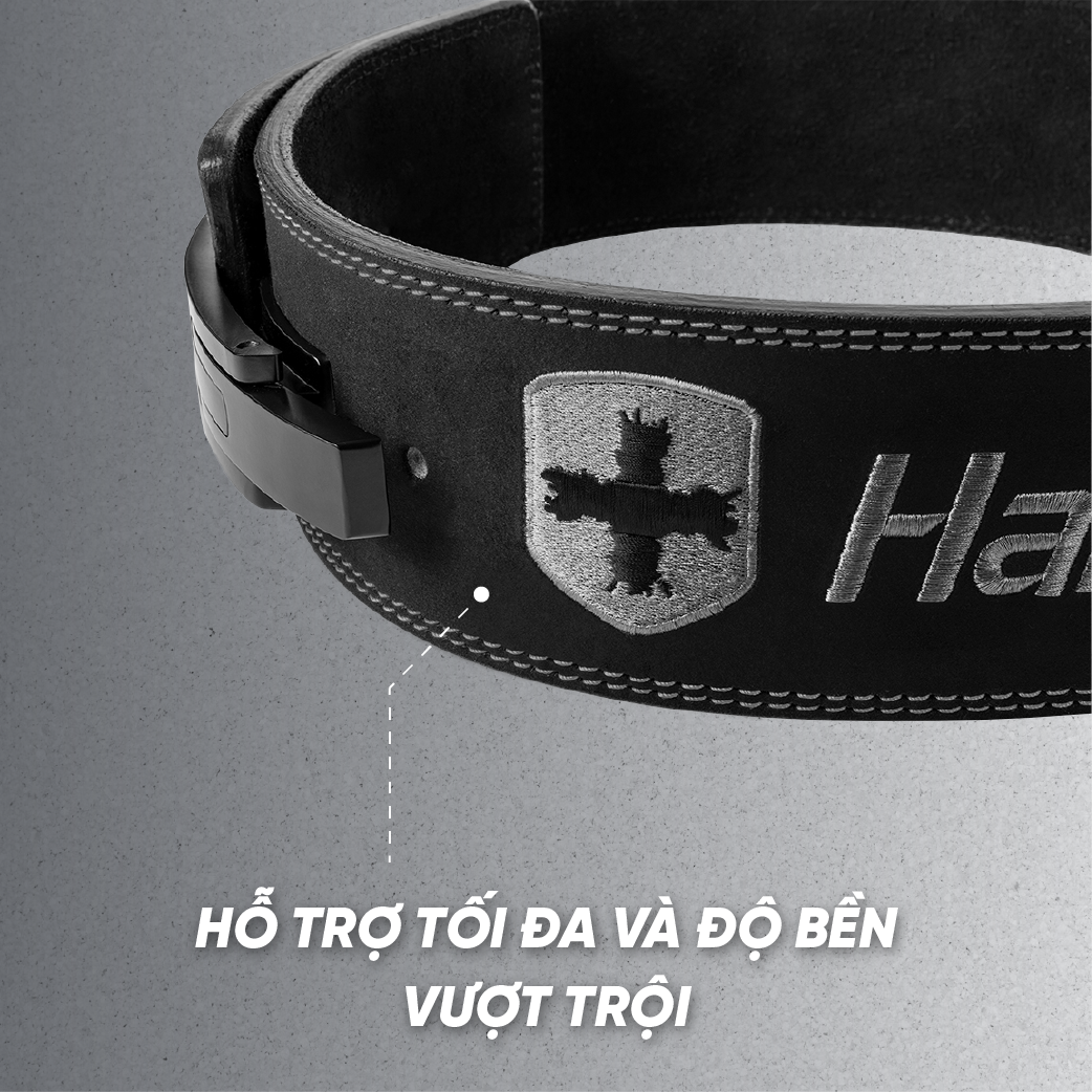 Đai Lưng Tập Gym Harbinger 10MM Lever Belt - Black